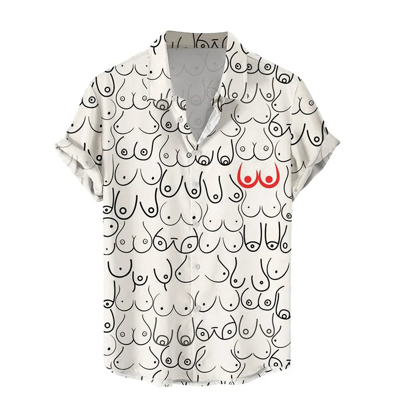 Harajuku Summer 3D Printed Shirts