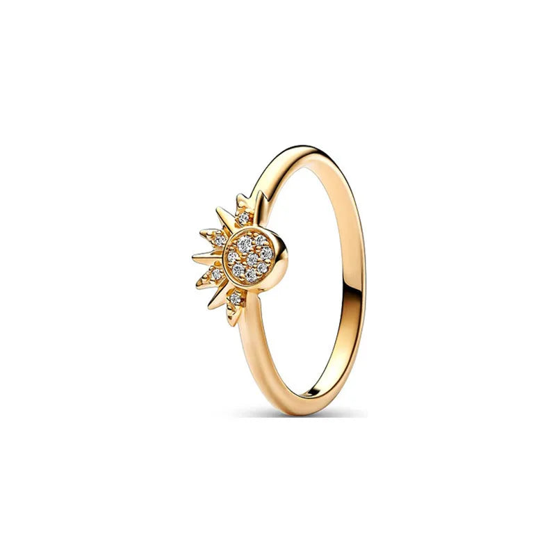 Exquisite Gold Color Series ring variety