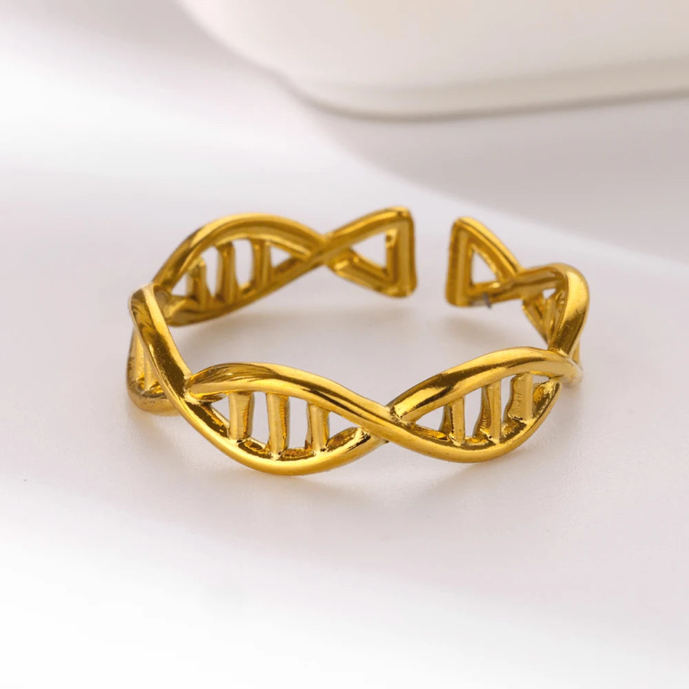 DNA Spiral Open Rings