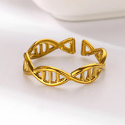 DNA Spiral Open Rings