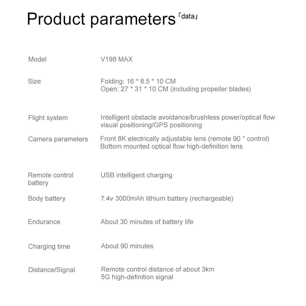 Xiaomi Mijia V198MAX Drone