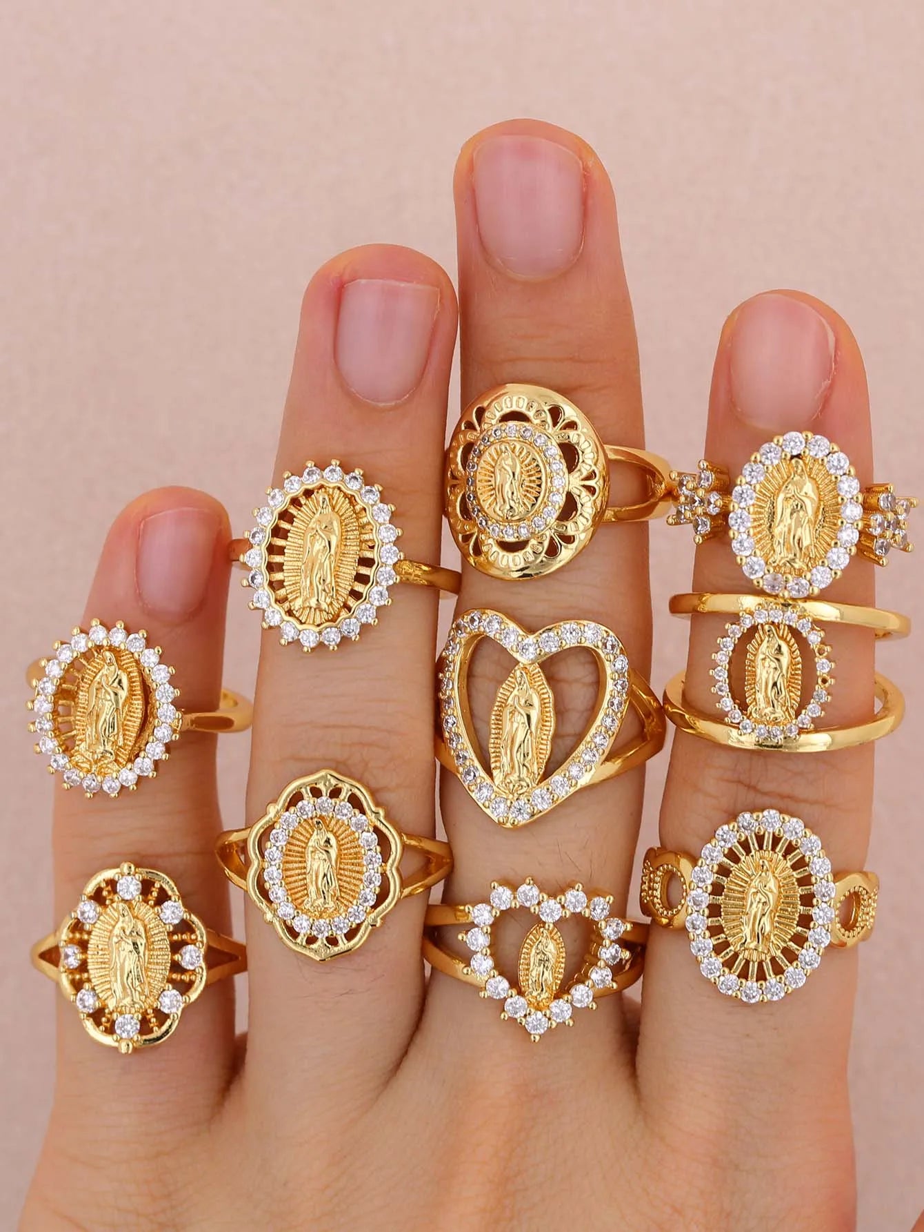Virgin Mary Rings