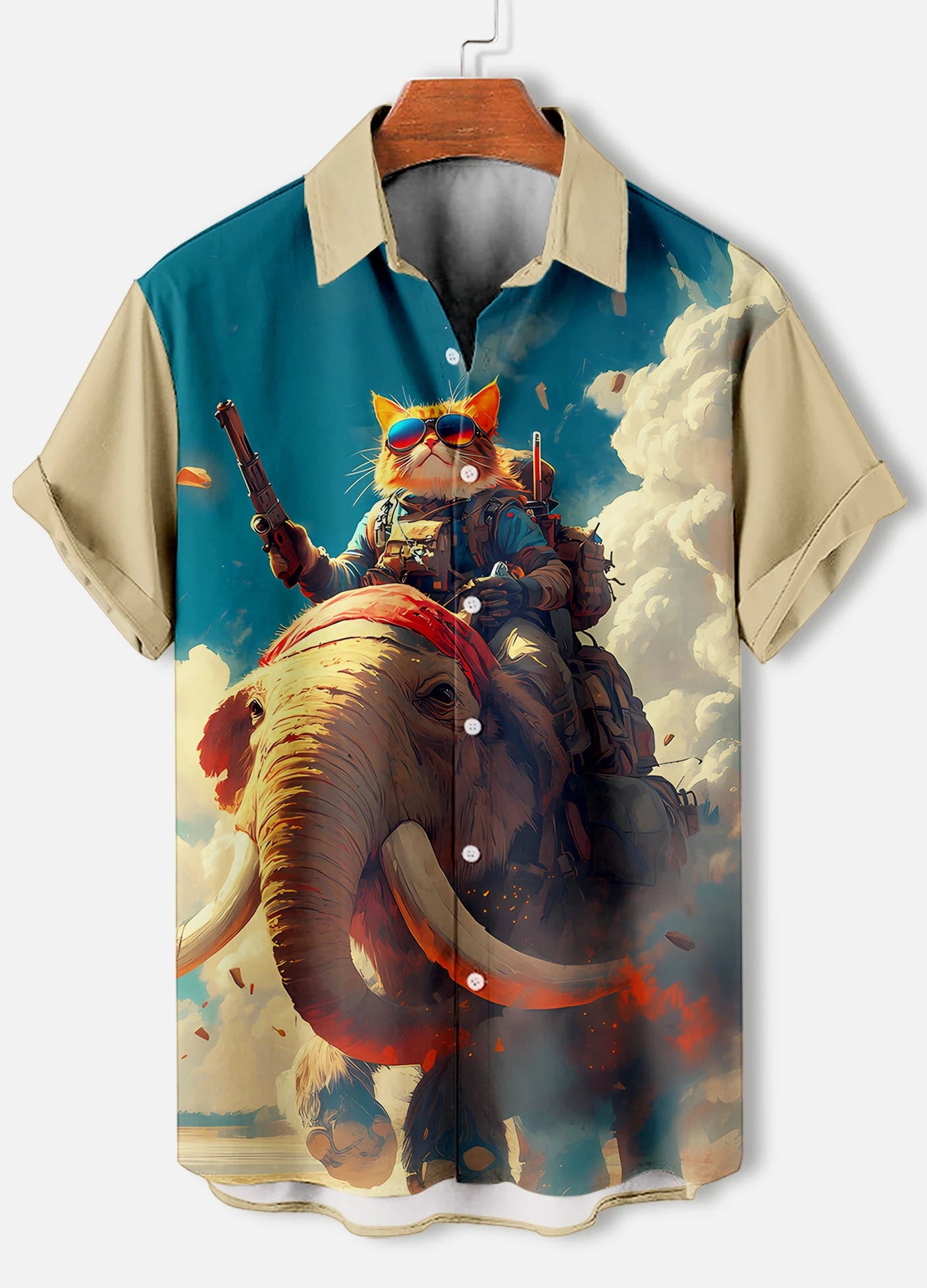 Retro Cartoon Anime Cat  Shirts