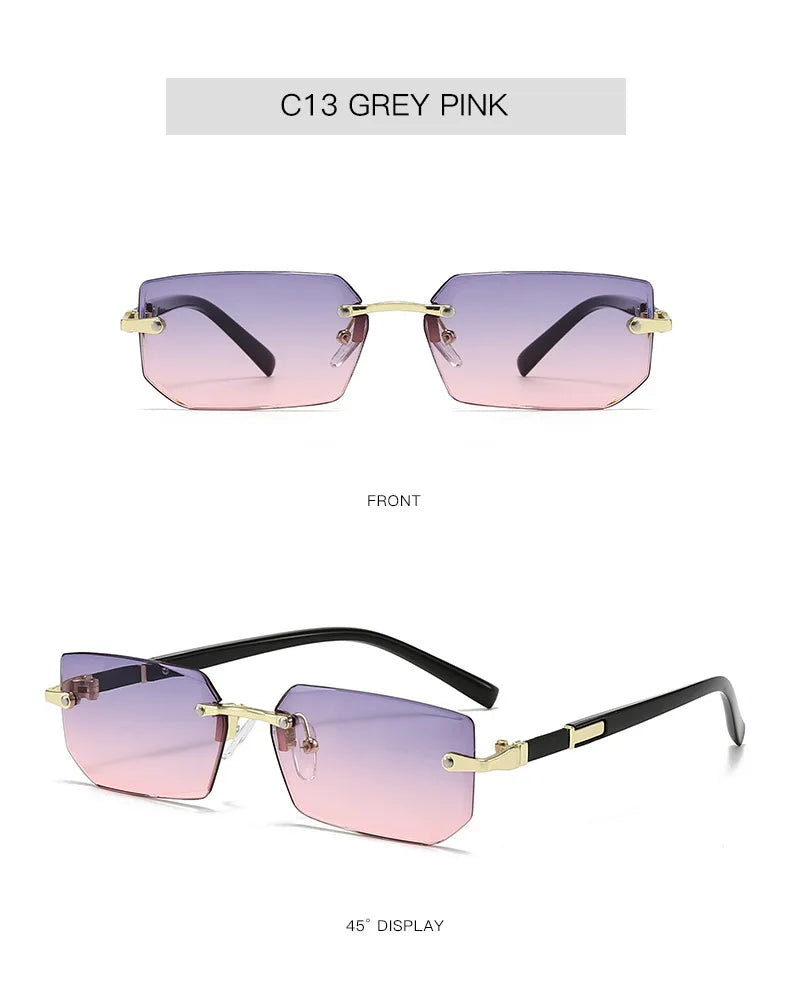 Rimless Sunglasses