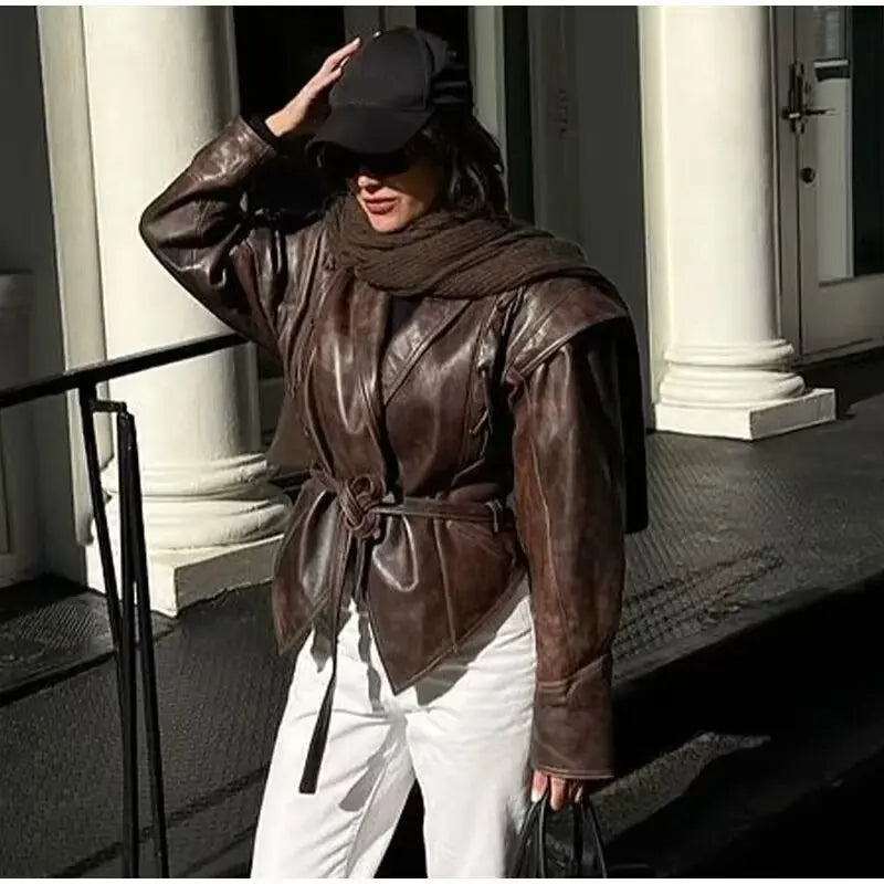 Faux Leather Jackets