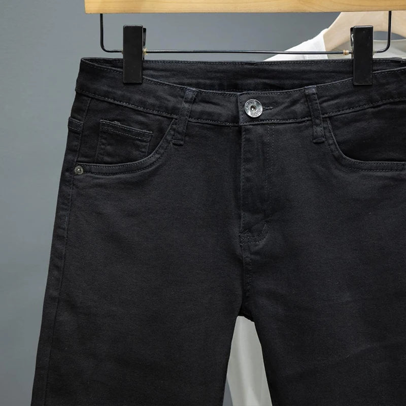 Straight Denim Shorts