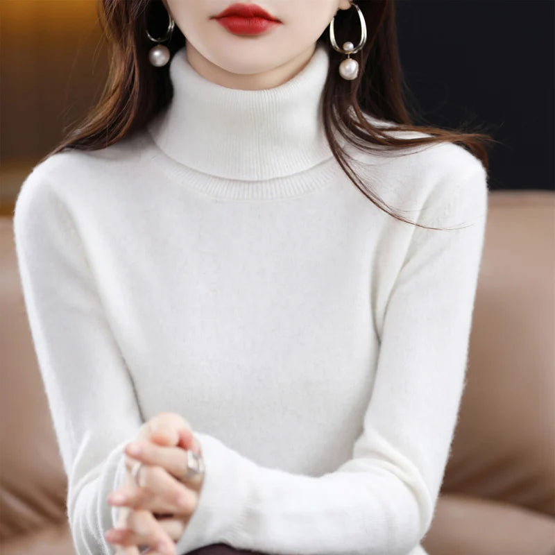 Merino Wool Cashmere Sweater / Jumper