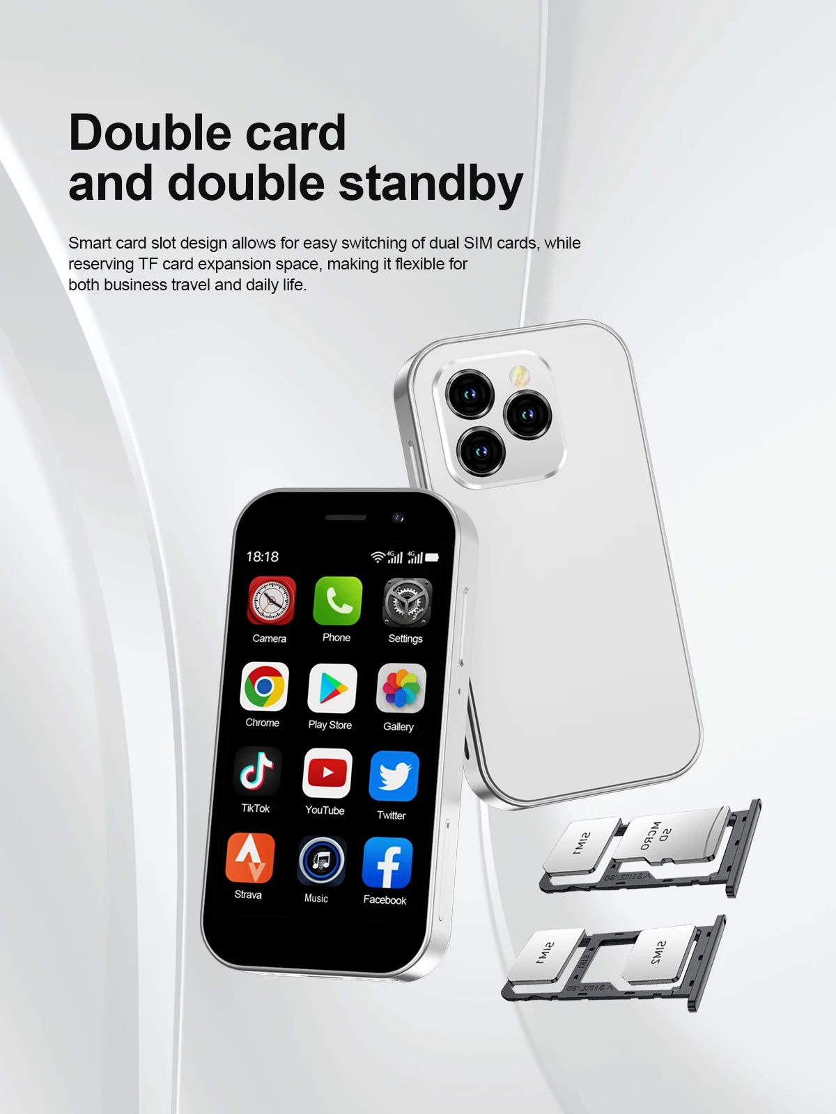 SERVO KING8000 4G Cellular Network Mini Smartphone