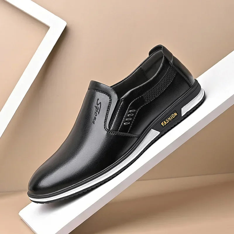 Leather Shoes Loafers