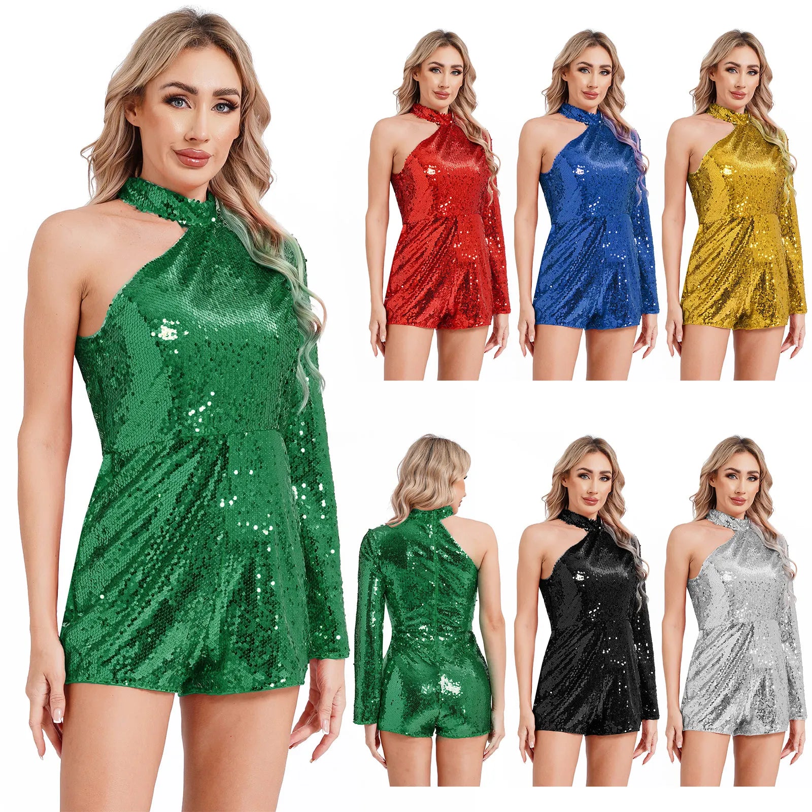 Festival Costume Sparkly Jumpsuit