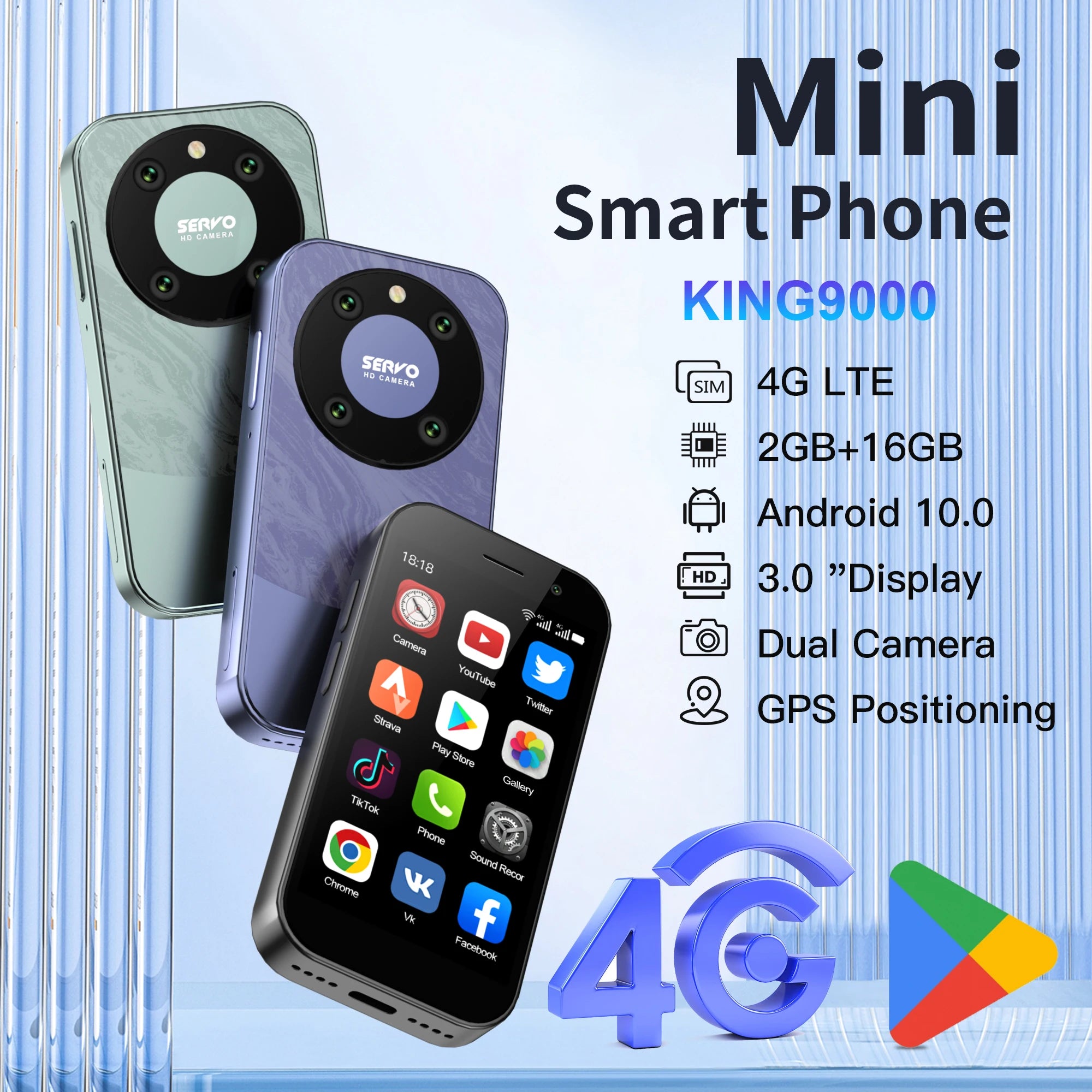 SERVO KING 9000  Smartphone