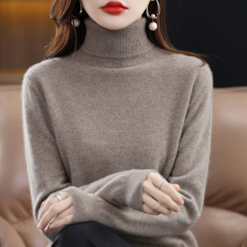 Merino Wool Cashmere Sweater / Jumper