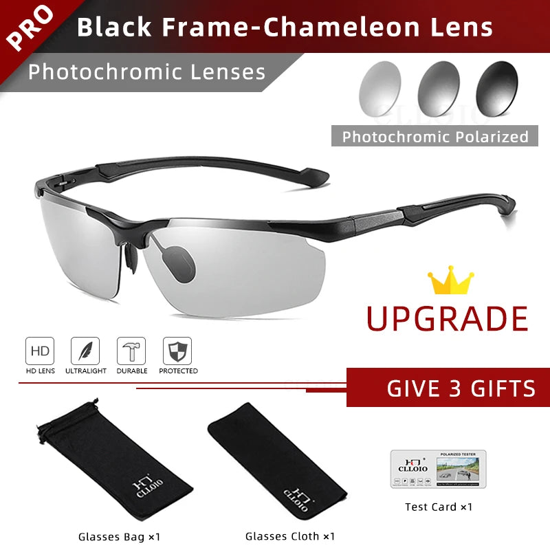 CLLOIO Aluminum Polarized Sunglasses