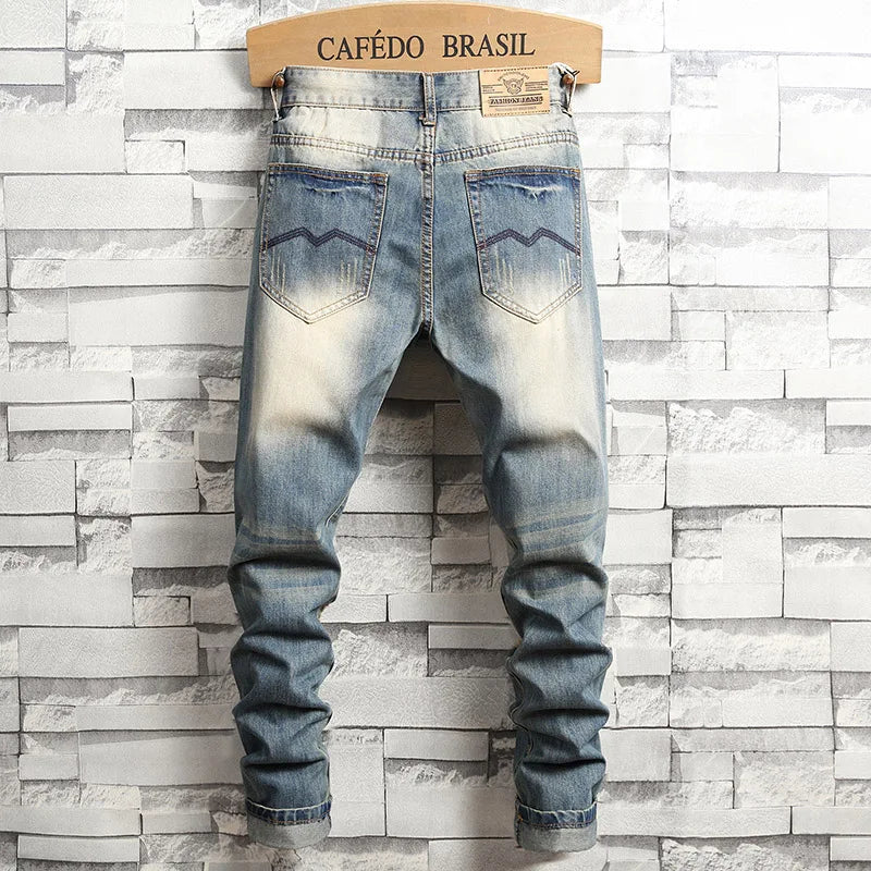 Distressed Ripped Jeans