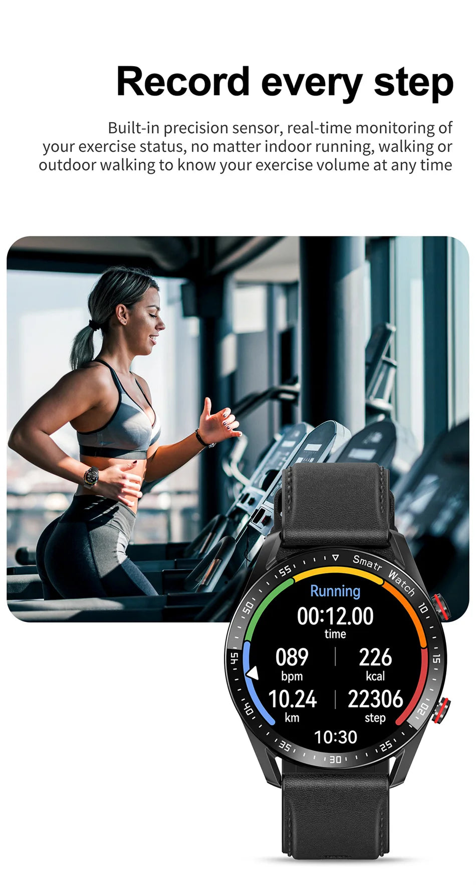 ECG+PPG Bluetooth Call Smart Watch