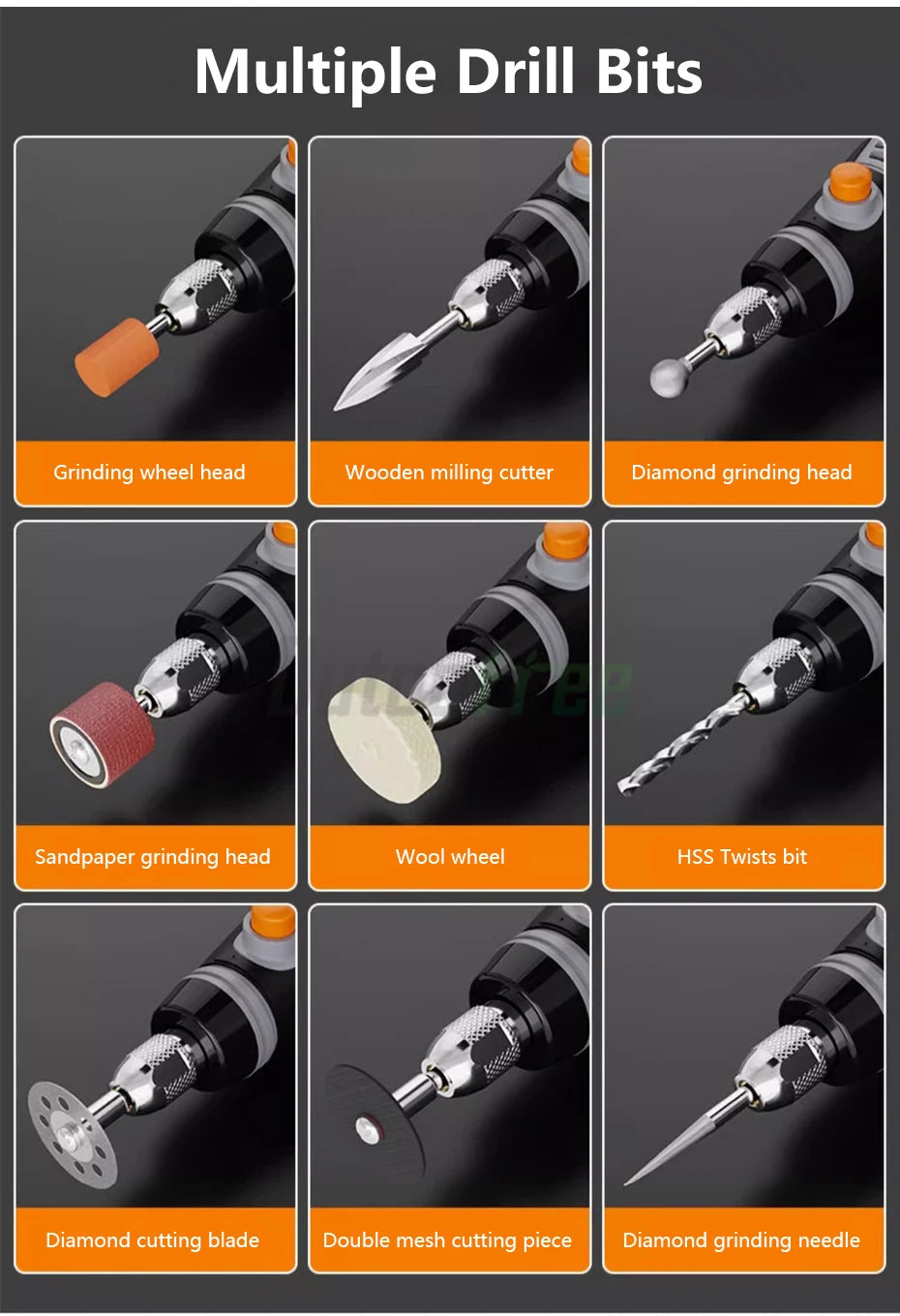 Cordless Rotary  Mini Drill
