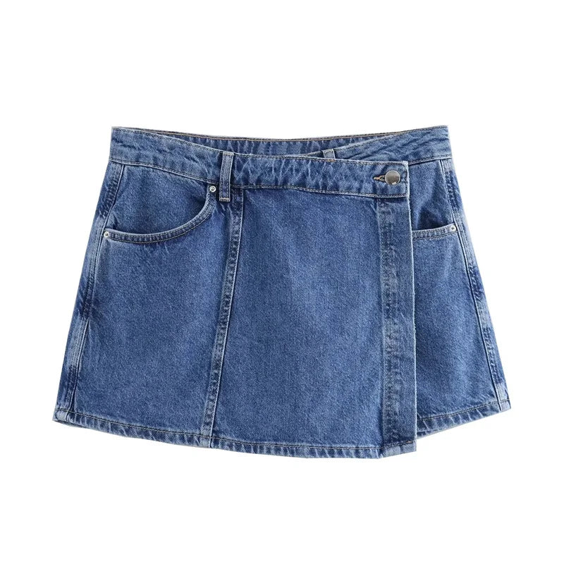 TRAF Blue Denim outfit
