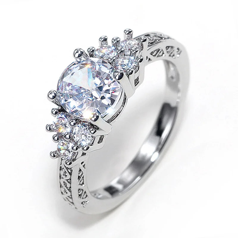 Huitan Classic Engagement Ring