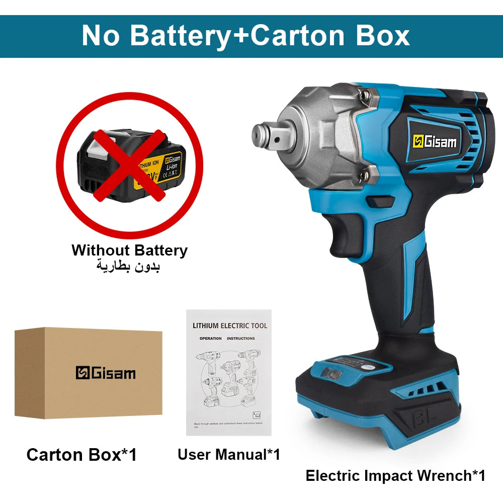 Gisam Torque Electric Impact Wrench