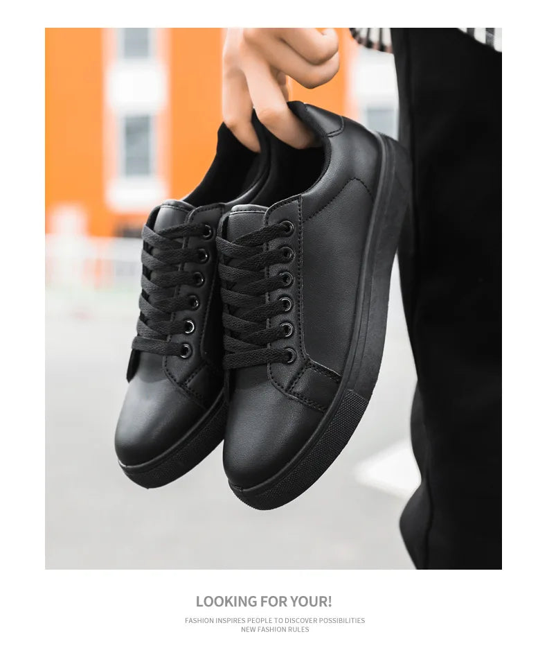 White / Black Men Shoes