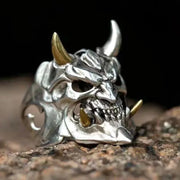 Retro Prajna Mask Ring
