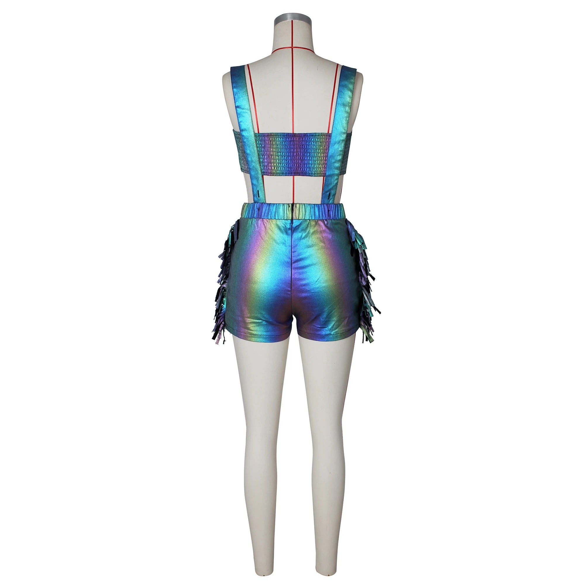 JRRY Casual Women Pants Pockets Buttons Zippers Shorts