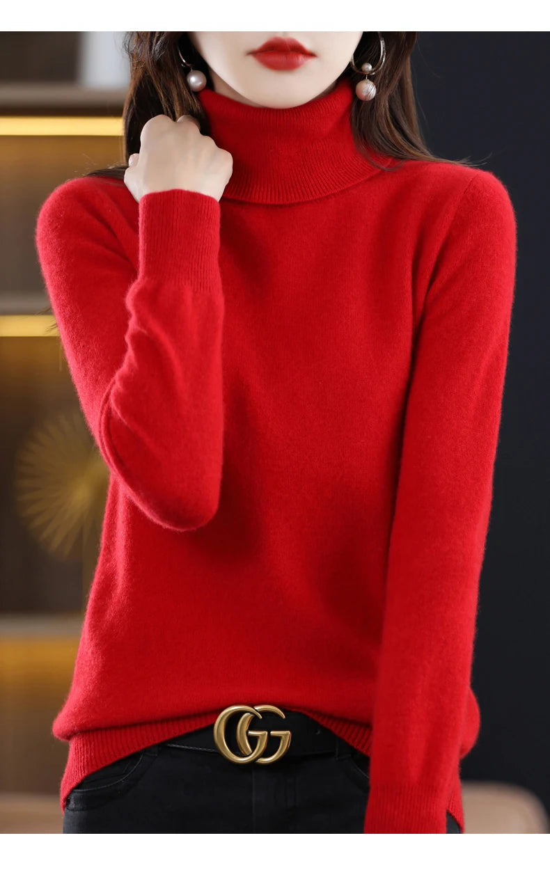 Merino Wool Cashmere Sweater / Jumper