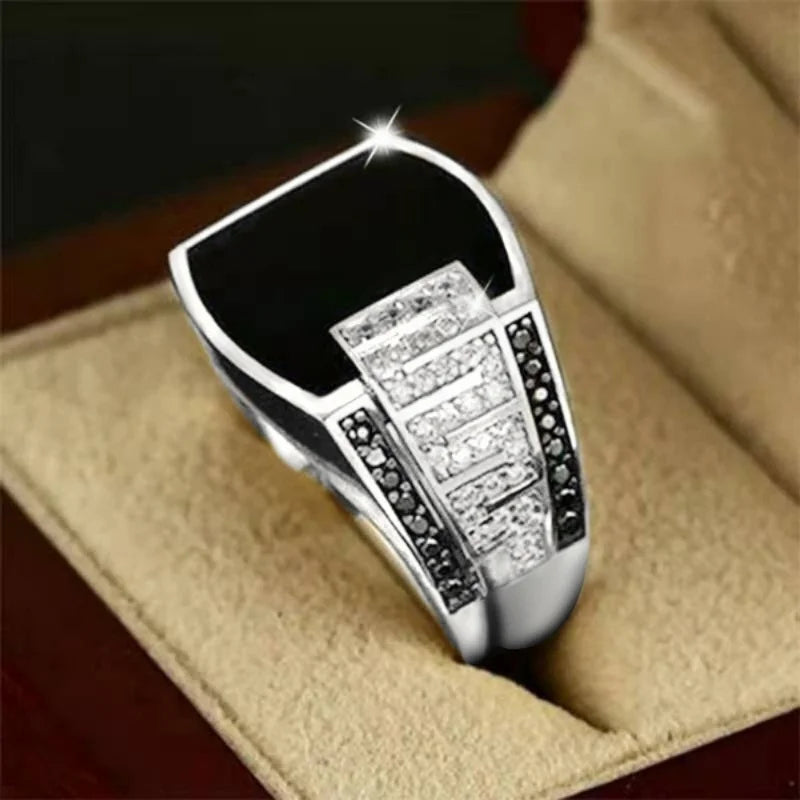 Men's Metal Gold Color Punk Rings