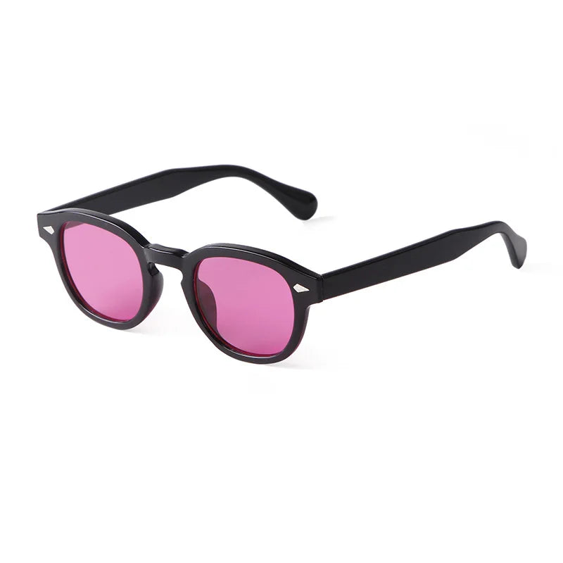 Vintage Fashion Shell Round Sunglasses