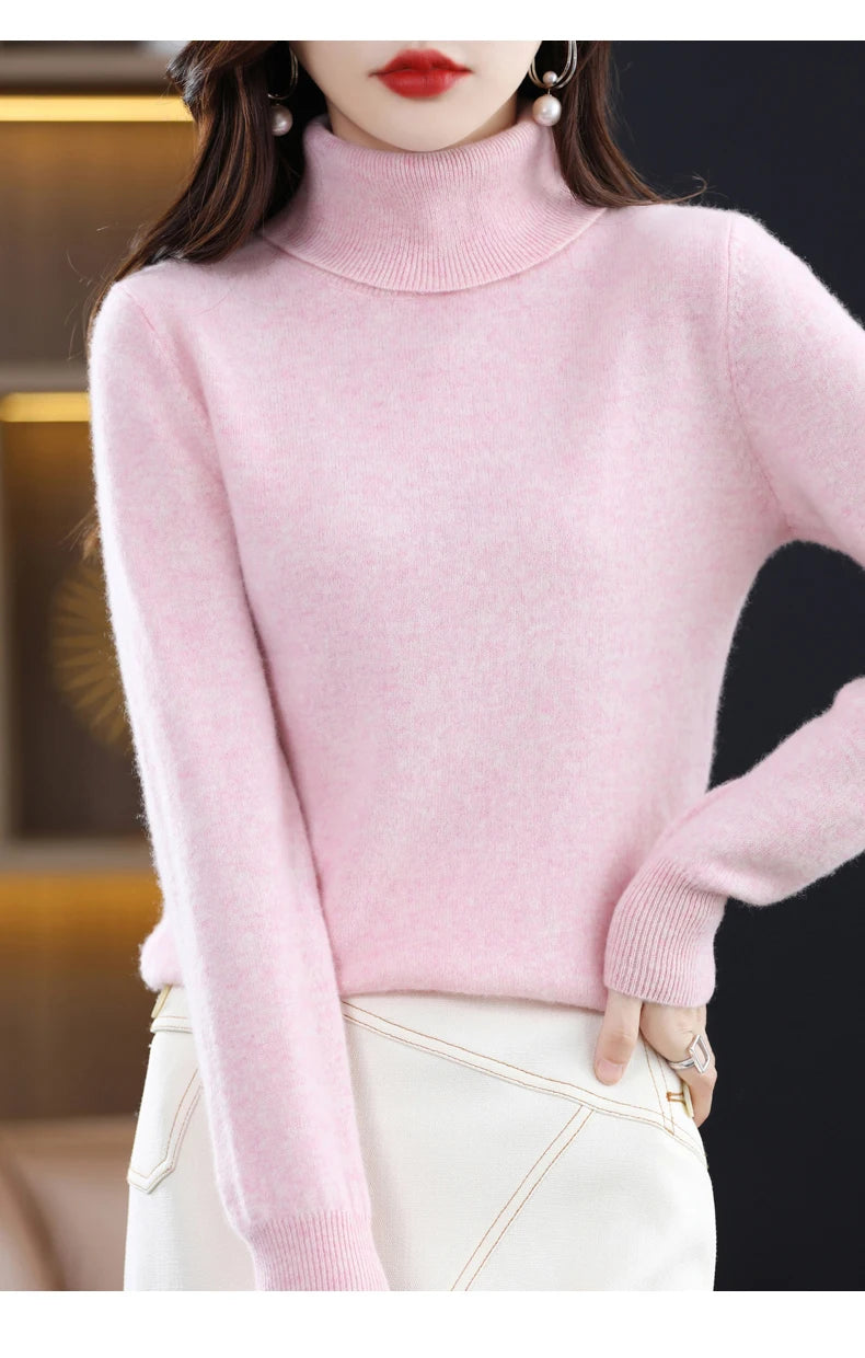 Merino Wool Cashmere Sweater / Jumper