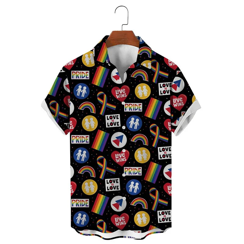 Harajuku 3D Printing Hentai Styles Shirts