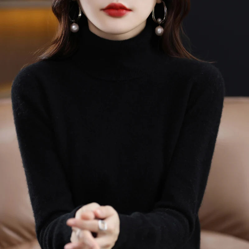 Merino Wool Cashmere Sweater / Jumper