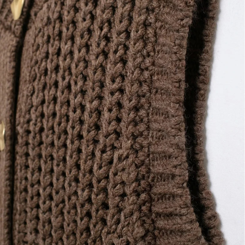 TRAF Brown Sweater