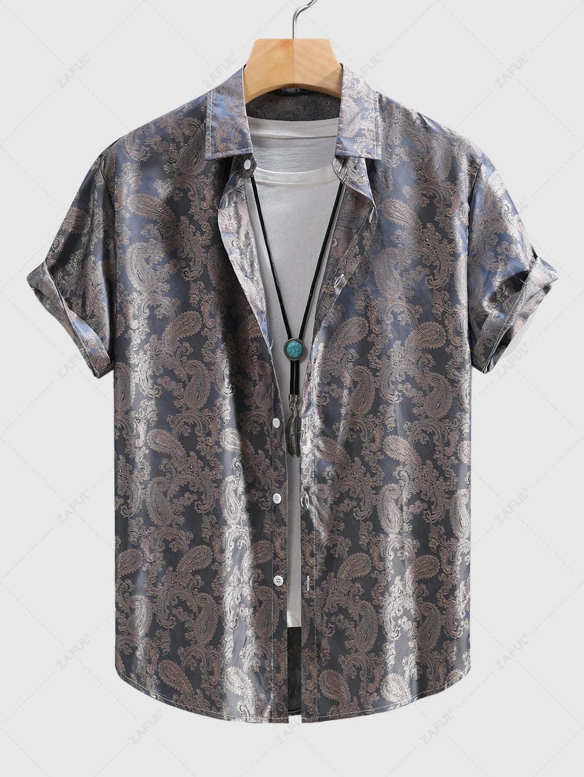 Hawaiian men's summer designer shirt