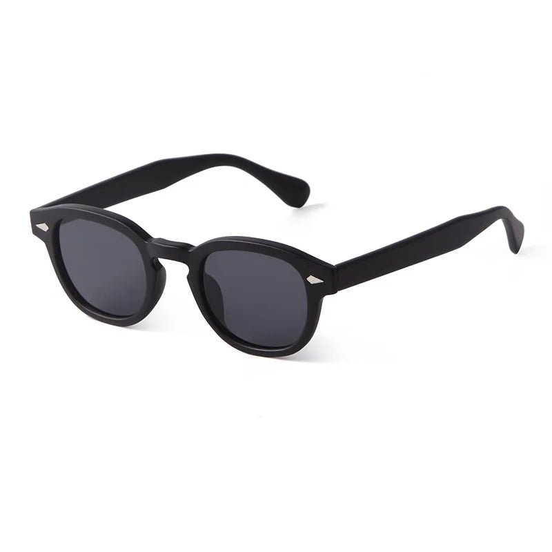 Vintage Fashion Shell Round Sunglasses