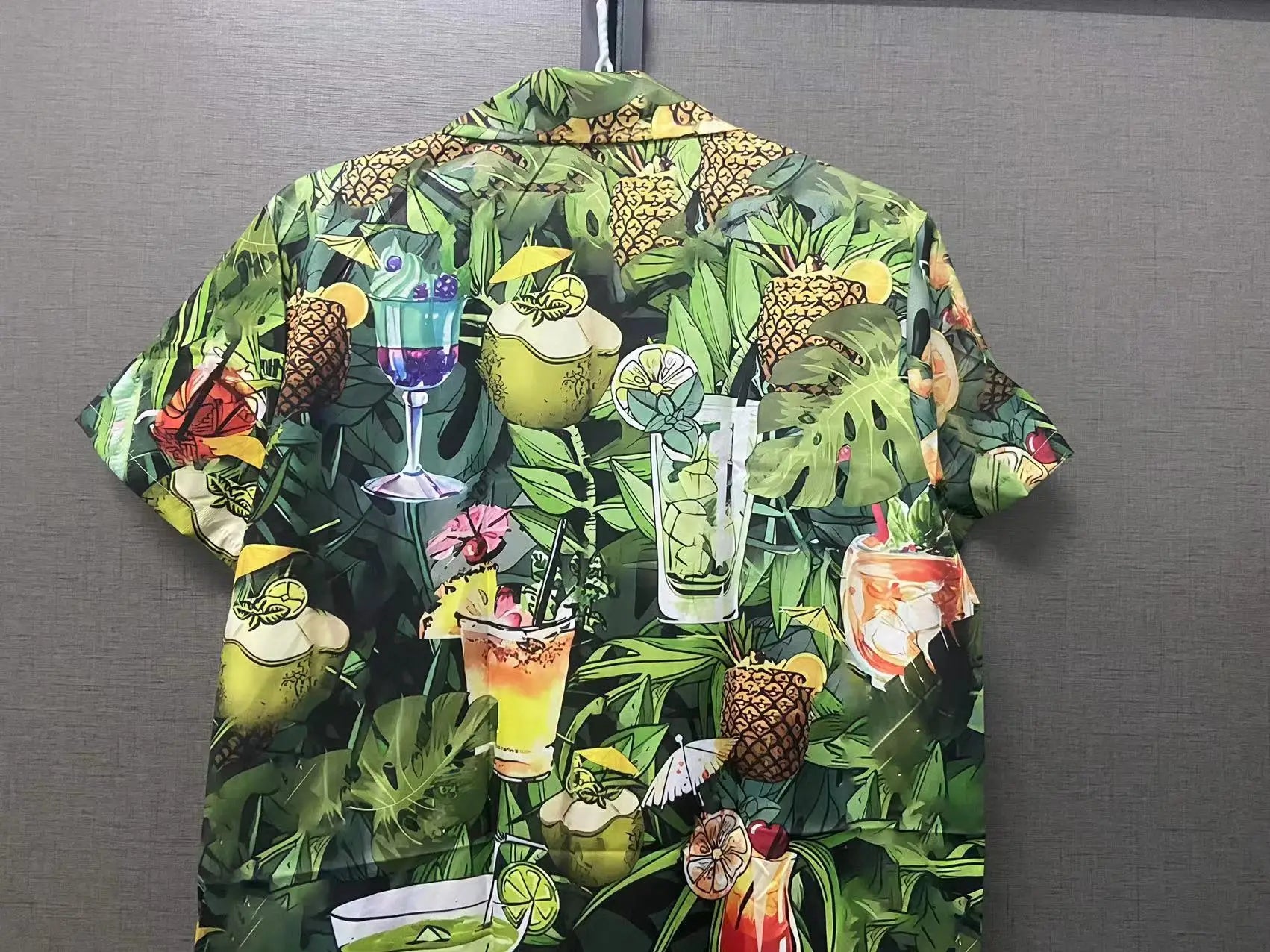 3d Print Parrot Short Sleeve Cuban Shirt