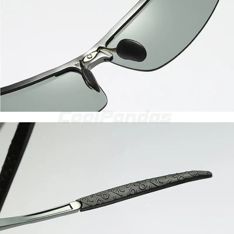 COOLPANDAS Aluminum Photochromic Sunglasses