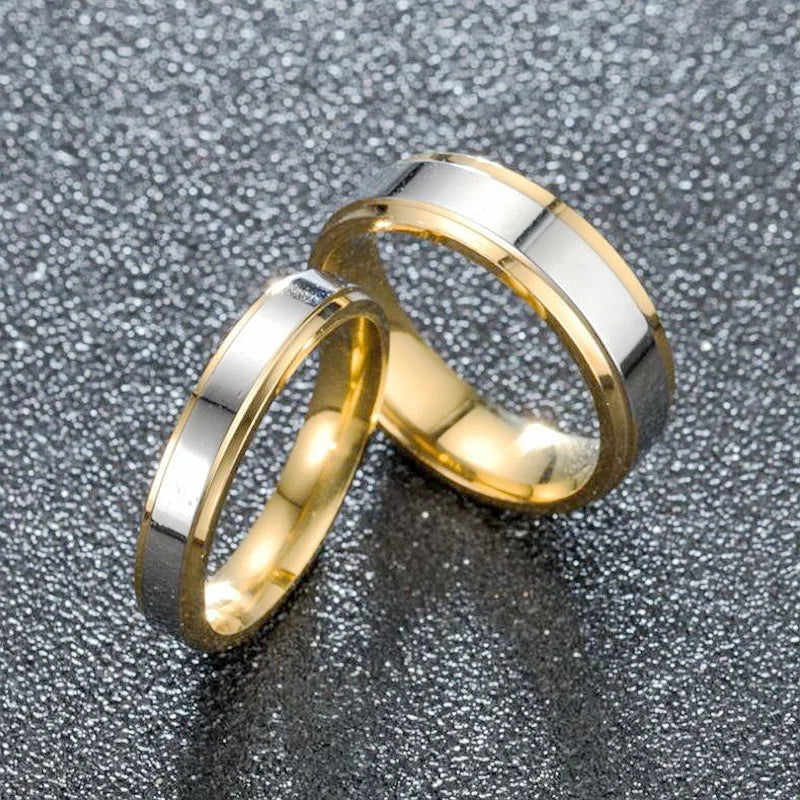 Ramos Stainless Steel Wedding Rings