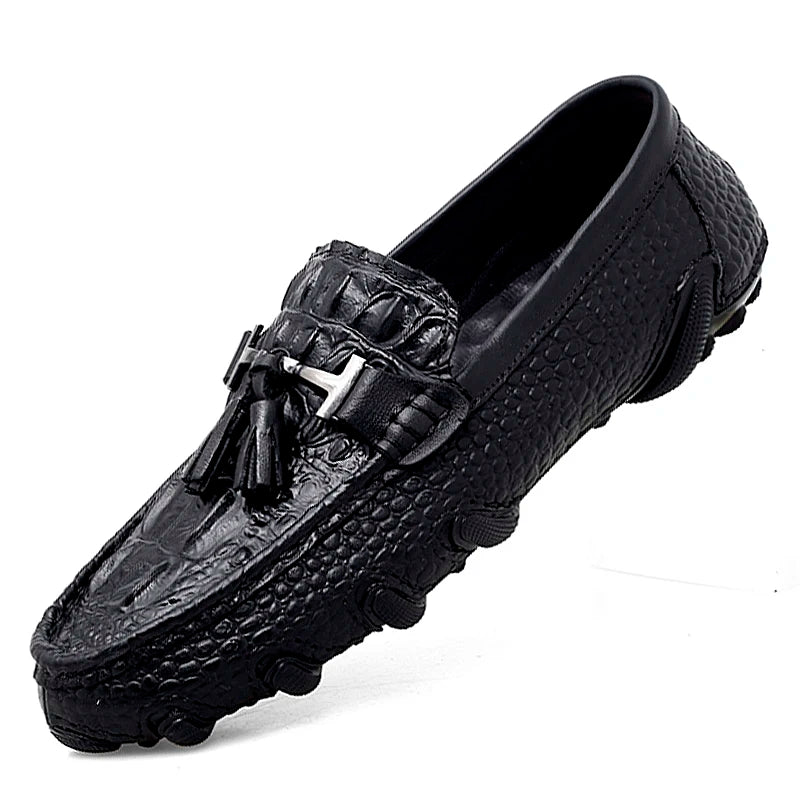 Leather Crocodile Shoes