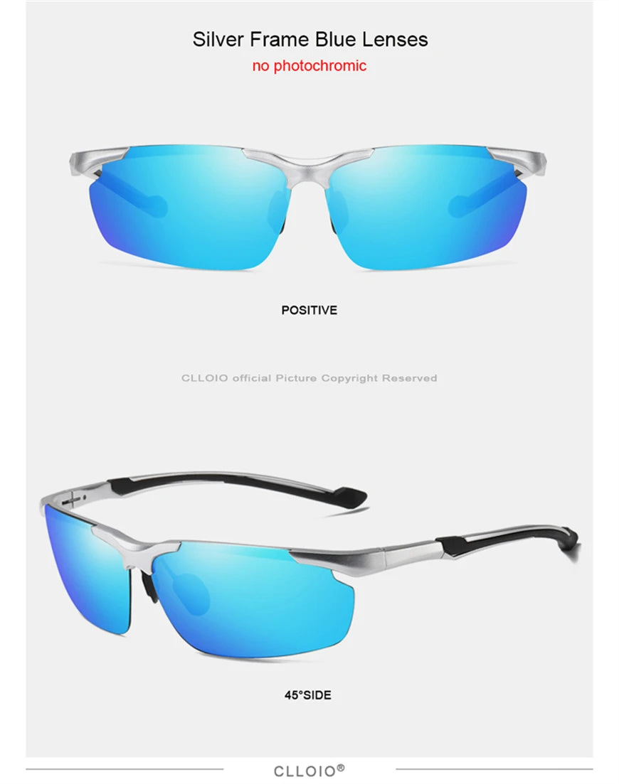 CLLOIO Aluminum Polarized Sunglasses