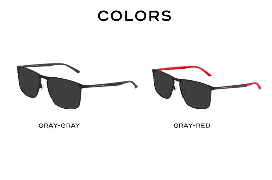 CAPONI Carbon Fiber Polarized Sunglasses