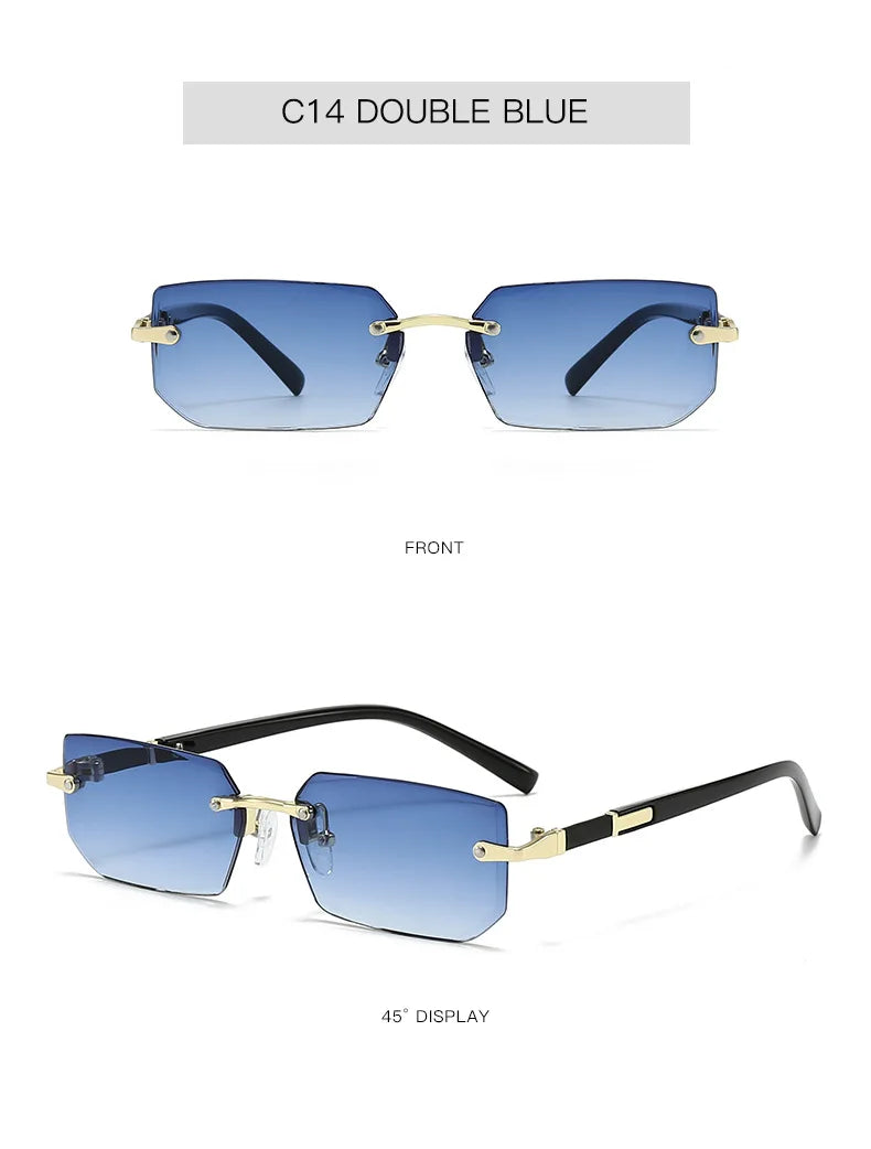 Rimless Sunglasses