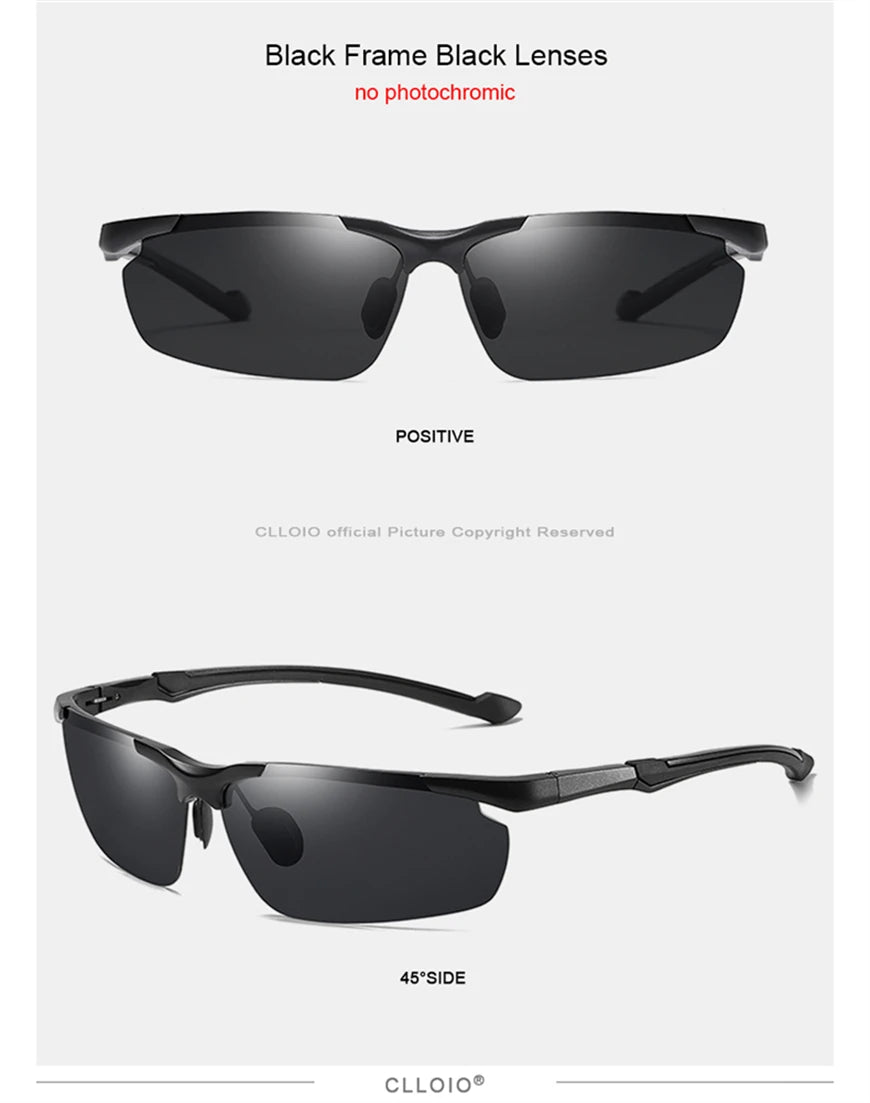 CLLOIO Aluminum Polarized Sunglasses