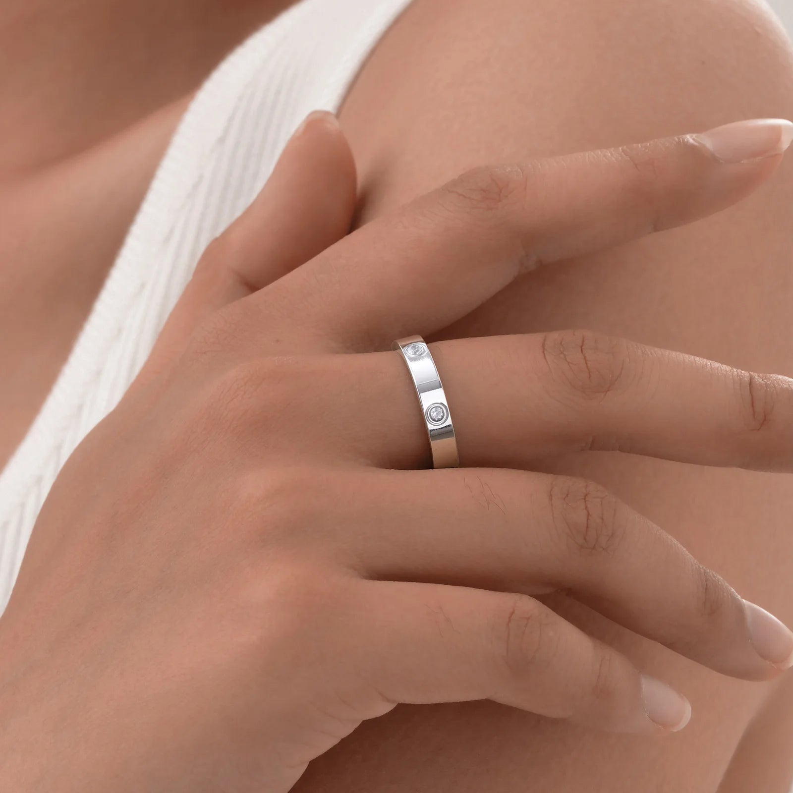 18k Gold Plated / Stainless Steel Wedding rings