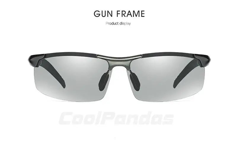 COOLPANDAS Aluminum Photochromic Sunglasses