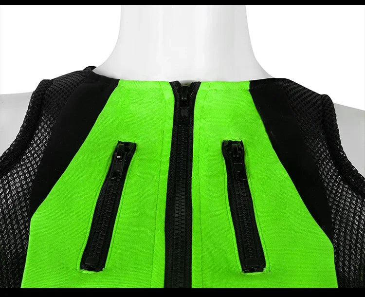 Fluorescent Green/yellow Tops Black Shorts Outfits