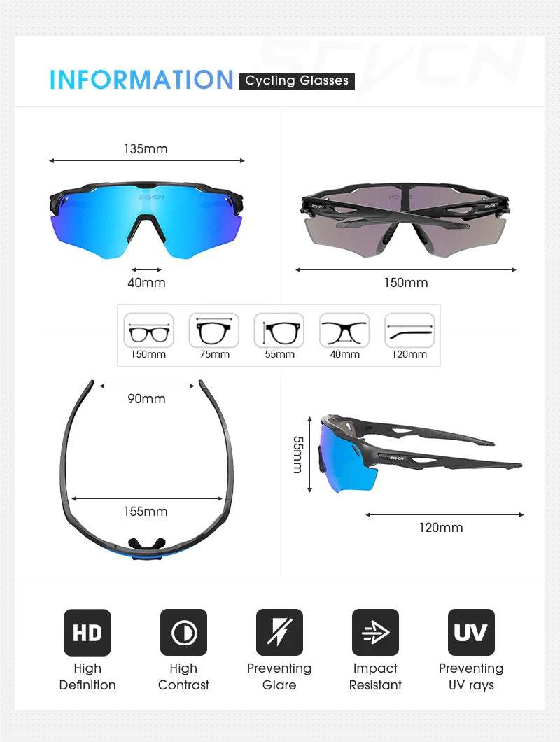 SCVCN Cycling Sunglasses