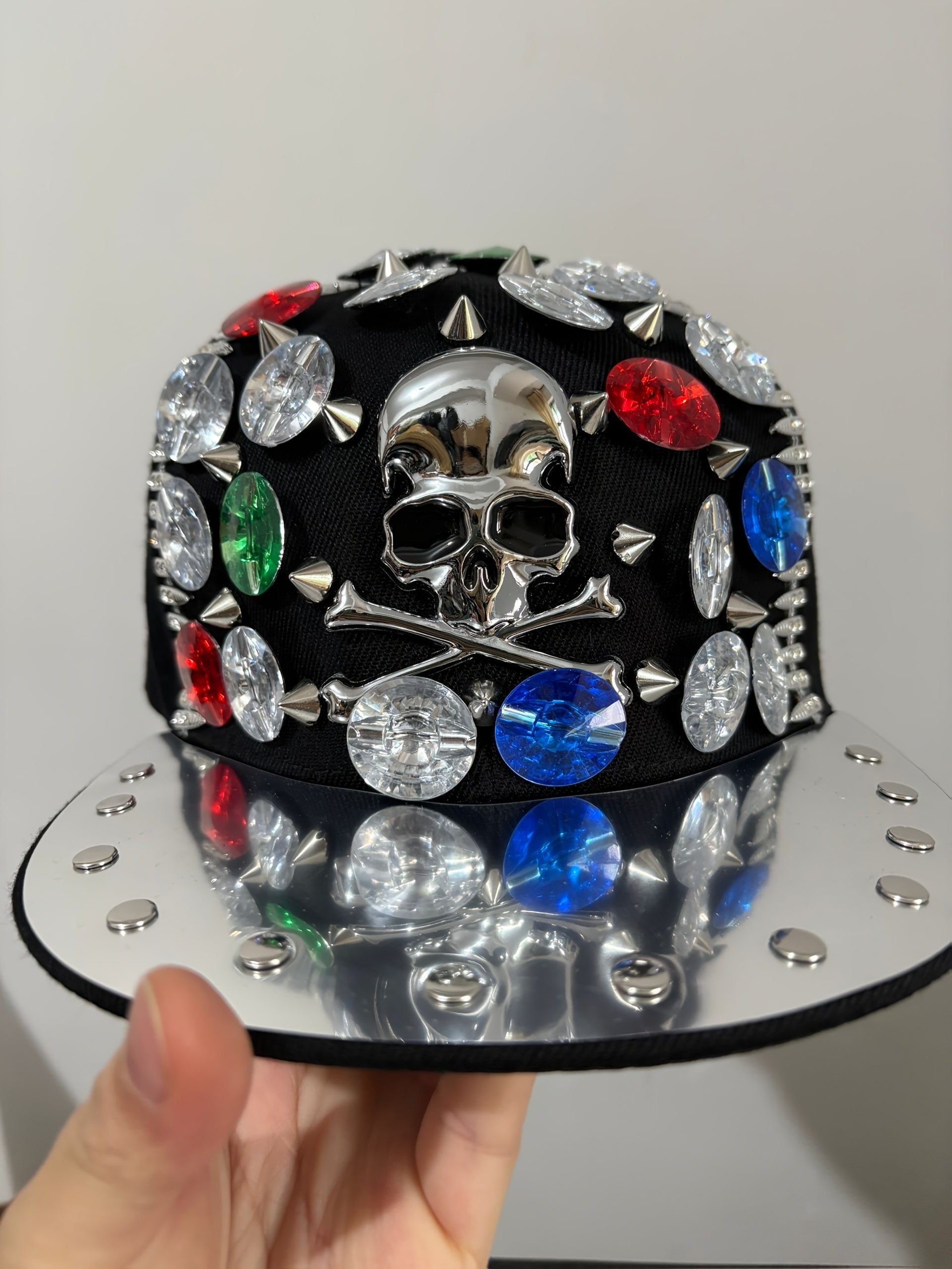 Rhinestone "KING" Baseball Cap