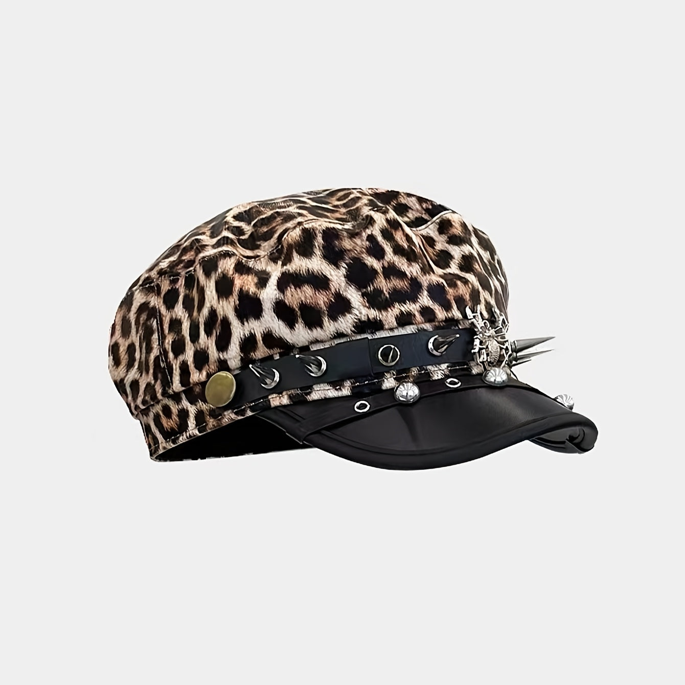 Punk Leopard Print hat