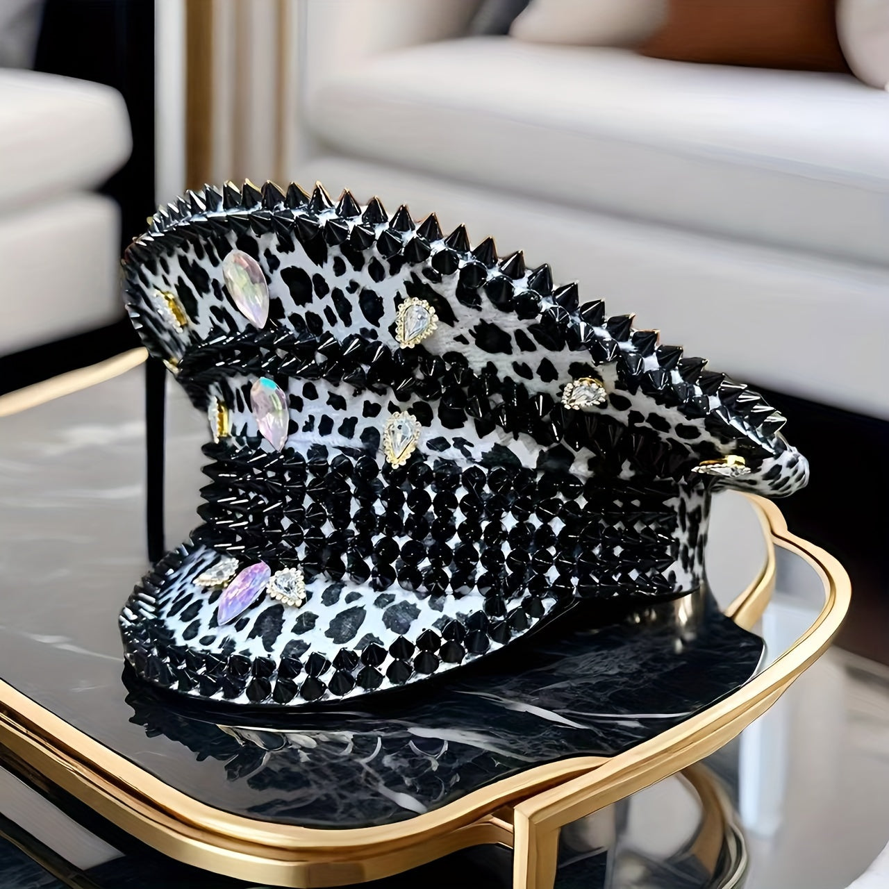 Rhinestone Captain's Hat